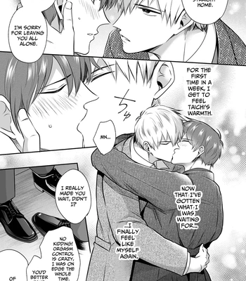 [Sumeshiya-san (Sumeshi)] Ryman LoveHo Danshikai EROS -Dekiai-kei Kouhai Kareshi ni Yoru Jirasare Nou Iki Genkai Ecchi- | Office Worker’s Love Hotel 7 Guys’ Night EROS – Teased and Braingasmed By My Adoring Kouhai [Eng] — 032