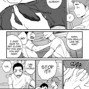[Nakamuratakumi (kemukemuke)] Yarichin Tareme to Nakimushi Bouzu [Eng] – Gay Comics image 015.jpg