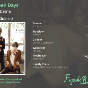 [SATO Tsubame] Evergreen Days [kr] – Gay Comics