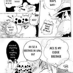 [Igarashi] Trafalgar’s Fugitive Theater – One Piece dj [Eng] – Gay Comics image 015.jpg
