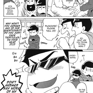 [Frantic/ Shima] Dokitsu Matsuno-darake no gaman taikai – Osomatsu-san dj [Eng] – Gay Comics image 005.jpg