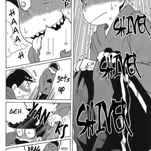 [Frantic/ Shima] Dokitsu Matsuno-darake no gaman taikai – Osomatsu-san dj [Eng] – Gay Comics image 017.jpg