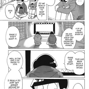 [Frantic/ Shima] Dokitsu Matsuno-darake no gaman taikai – Osomatsu-san dj [Eng] – Gay Comics image 020.jpg