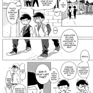 [39614/ Karasawa Juka] Osomatsu-san dj – Baka wa nigai memorii o yobisamasu [Eng] – Gay Comics image 018.jpg
