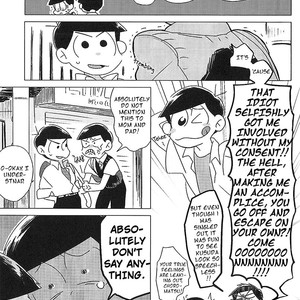 [39614/ Karasawa Juka] Osomatsu-san dj – Baka wa nigai memorii o yobisamasu [Eng] – Gay Comics image 019.jpg