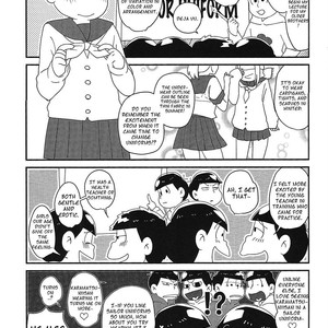 [Kurobutakoya/ Tondemo Buta Yarou] Osomatsu-san dj – Karamatsu’s Fashion Show [Eng] – Gay Comics image 010.jpg