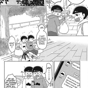 [toccata/ Kobisu] Osomatsu-san dj – Mujikakuna kimi ni [Eng] – Gay Comics image 006.jpg