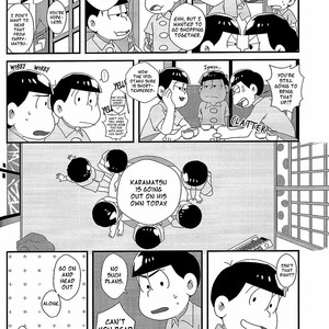 [kurobutakoya/ tondemo buta yarou] Osomatsu-san dj – Matsuno Karamatsu wa hitori dake! [Eng] – Gay Comics image 004.jpg