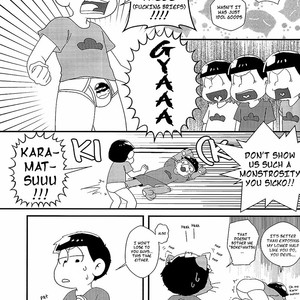 [kurobutakoya/ tondemo buta yarou] Osomatsu-san dj – Matsuno Karamatsu wa hitori dake! [Eng] – Gay Comics image 015.jpg