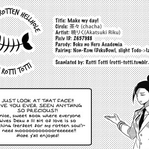 [chacha/ akatsuki riku] Make my day! – Boku no Hero Academia dj [Eng] — 15