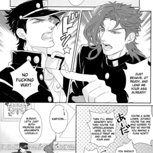 [Atsuyu] Ii Kara Damatte Ketsu o Dase – JoJo dj [Eng] – Gay Comics image 004.jpg