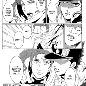 [BottomBenz] Moshimo Ashita Sekai ga Horobitemo – JoJo dj [Eng] – Gay Comics image 006.jpg