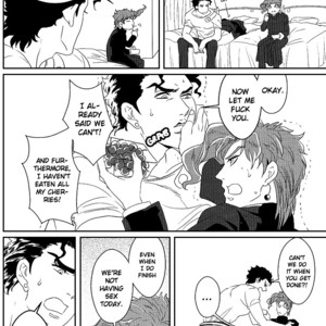 [BottomBenz] Moshimo Ashita Sekai ga Horobitemo – JoJo dj [Eng] – Gay Comics image 022.jpg