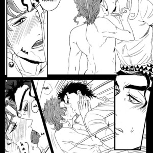 [BottomBenz] Moshimo Ashita Sekai ga Horobitemo – JoJo dj [Eng] – Gay Comics image 042.jpg