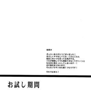 [Shijou TrilxTril] One Piece dj – Otameshi Kikan [JP] – Gay Comics image 036.jpg