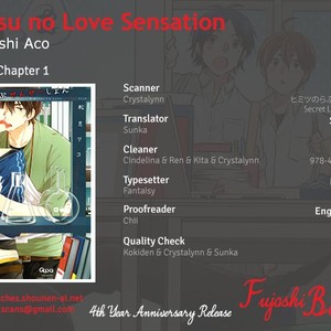 [MATSUYOSHI Aco] Himitsu no Love Sensation [Eng] – Gay Comics