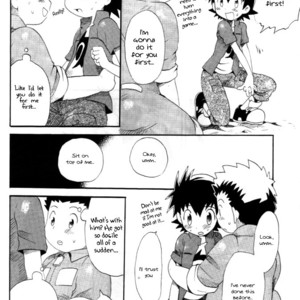 [KuruGuru DNA (Hoshiai Hilo)] Achikochi – Digimon Frontier dj [Eng] – Gay Comics image 020.jpg