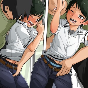 [Kaminosaki Shiten] Shounen!! Chikan Densha – Shuuten wa Love Hotel – Gay Comics image 096.jpg