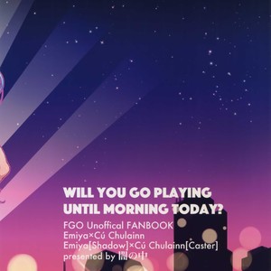 [Yami no Naka] Will You go Playing Until Morning Today? – Fate Grand Order dj [JP] – Gay Comics image 023.jpg