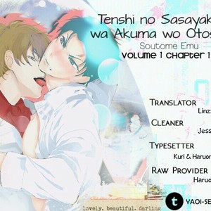 [SOUTOME Emu] Tenshi no Sasayaki wa Akuma wo Otosu (update c.5+Extra) [Eng] – Gay Comics