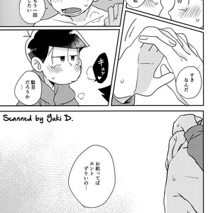 [Shiroi Gohan/ Watada] Ai to wa kimamani sodatsu mono – Osomatsu-san dj [JP] – Gay Comics image 057.jpg