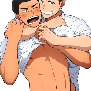 [Nakamuratakumi (kemukemuke)] Yarichin Tareme to Nakimushi Bouzu 2 [JP] – Gay Comics image 028.jpg