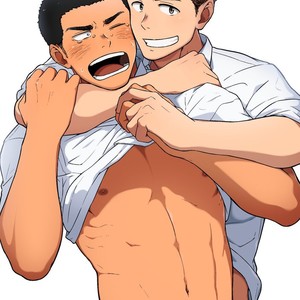 [Nakamuratakumi (kemukemuke)] Yarichin Tareme to Nakimushi Bouzu 2 [Eng] – Gay Comics image 028.jpg