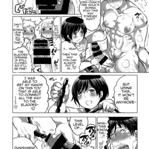 [Honey QP (Inochi Wazuka)] – M Dorei no Senpai ni Akogareta Kusogaki ni Pet Shigan Shimashita [Eng] – Gay Comics image 020.jpg