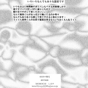 [MOMOCHI (Shibaya)] 60-Minute Taste – Daiya no Ace dj [JP] – Gay Comics image 003.jpg