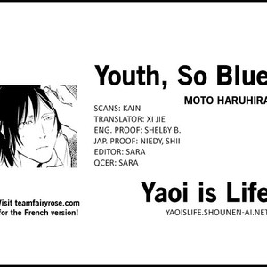 [MOTO Haruhira] Youth, So Blue [Eng] – Gay Comics image 001.jpg