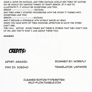 [Asamizu] Stand Up My Genos – One Punch Man dj [Eng] — 030