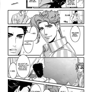 [Ondo (Nurunuru)] How We Kind of Crossed a Line When We Shared a Room and Turned from Comrades to Lovers – JoJo dj [Eng] – Gay Comics image 003.jpg