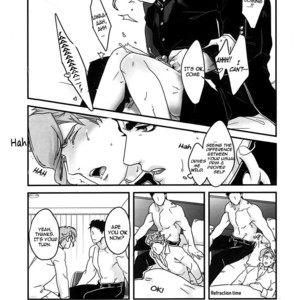 [Ondo (Nurunuru)] How We Kind of Crossed a Line When We Shared a Room and Turned from Comrades to Lovers – JoJo dj [Eng] – Gay Comics image 012.jpg