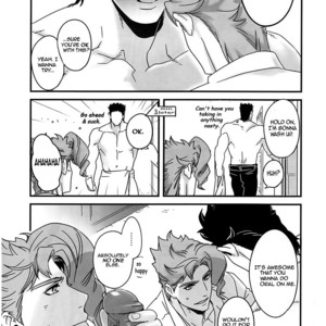 [Ondo (Nurunuru)] How We Kind of Crossed a Line When We Shared a Room and Turned from Comrades to Lovers – JoJo dj [Eng] – Gay Comics image 014.jpg