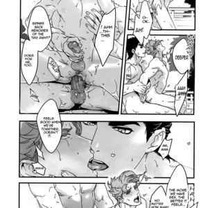 [Ondo (Nurunuru)] How We Kind of Crossed a Line When We Shared a Room and Turned from Comrades to Lovers – JoJo dj [Eng] – Gay Comics image 030.jpg