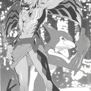 [Mijinko Paradise (Azuma Juuji)] Kimō irukā to shinpi no omori – Yu-Gi-Oh! Zexal dj [JP] – Gay Comics image 002.jpg