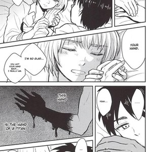 [NUM] Kimi to Hitomi de Miru Sekai – Attack on Titan dj [Eng] {DemonnPrincess} – Gay Comics image 009.jpg