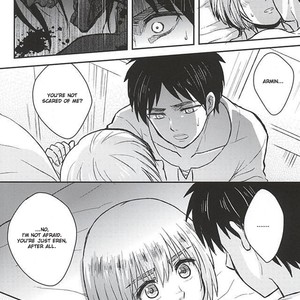 [NUM] Kimi to Hitomi de Miru Sekai – Attack on Titan dj [Eng] {DemonnPrincess} – Gay Comics image 016.jpg