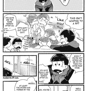 [Spring Chestnut / Haruo] Osomatsu-san dj – Jikan-sa de yattekuru omae no [Eng] – Gay Comics image 015.jpg