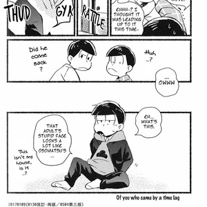 [Spring Chestnut / Haruo] Osomatsu-san dj – Jikan-sa de yattekuru omae no [Eng] – Gay Comics image 017.jpg