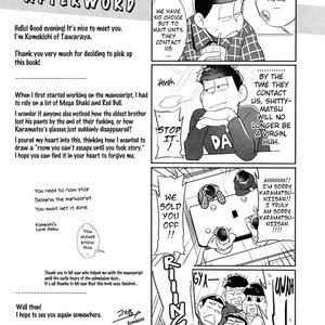 [Tawaraya/ Komekichi] Osomatsu-san dj – Tonikaku imasugu SEX shitai [Eng] – Gay Comics image 025.jpg
