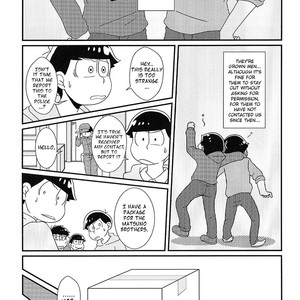 [Kani no kandzume/ Kiyohiko] Osomatsu-san dj – SEX shinai to de rarenai heya! [Eng] – Gay Comics image 004.jpg