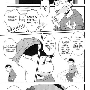 [Kani no kandzume/ Kiyohiko] Osomatsu-san dj – SEX shinai to de rarenai heya! [Eng] – Gay Comics image 010.jpg