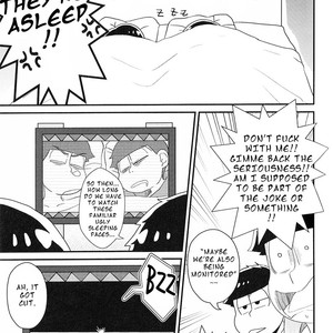 [Kani no kandzume/ Kiyohiko] Osomatsu-san dj – SEX shinai to de rarenai heya! [Eng] – Gay Comics image 014.jpg
