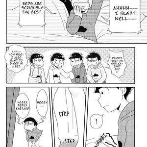 [Kani no kandzume/ Kiyohiko] Osomatsu-san dj – SEX shinai to de rarenai heya! [Eng] – Gay Comics image 015.jpg