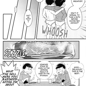 [Kani no kandzume/ Kiyohiko] Osomatsu-san dj – SEX shinai to de rarenai heya! [Eng] – Gay Comics image 019.jpg