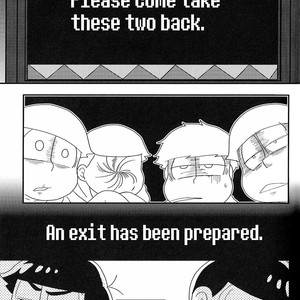 [Kani no kandzume/ Kiyohiko] Osomatsu-san dj – SEX shinai to de rarenai heya! [Eng] – Gay Comics image 028.jpg