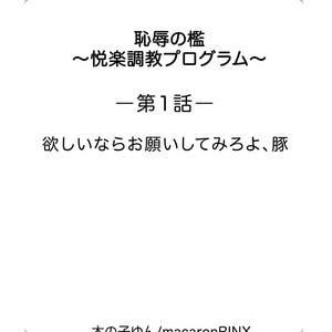 [KINOKO Yun] Chijoku no ori ~ etsuraku choukyou Program [JP] – Gay Comics image 003.jpg