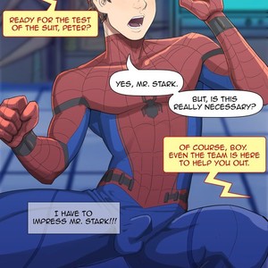 [Suiton] Spiderman – Pleasing Mr. Stark – Gay Comics