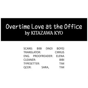 [KITAZAWA Kyou] Overtime Love at the Office [Eng] – Gay Comics image 001.jpg